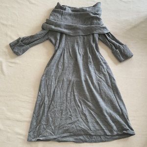 Gray Sweater Dress